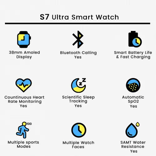 s7 ultra smart watch